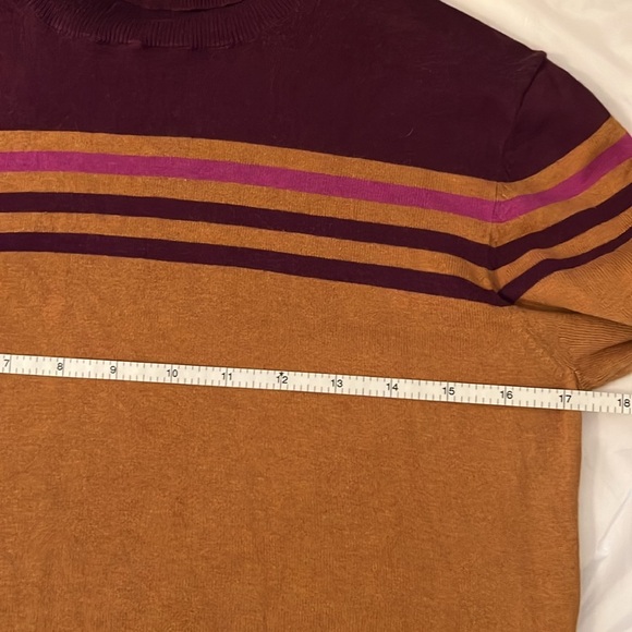 Benetton Women’s M silk cotton cashmere lightweight turtleneck fall winter - Picture 7 of 10